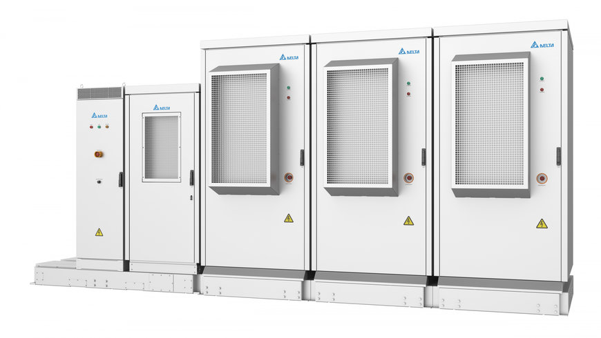 Delta Launches a Prefabricated Skid-mounted Energy Storage System for Industrial and Commercial Sites and EV Charging Stations 